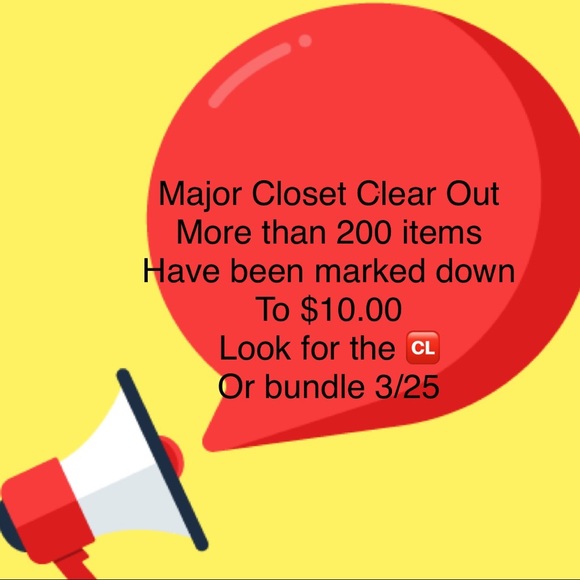 Other - Major Closet Clear Out